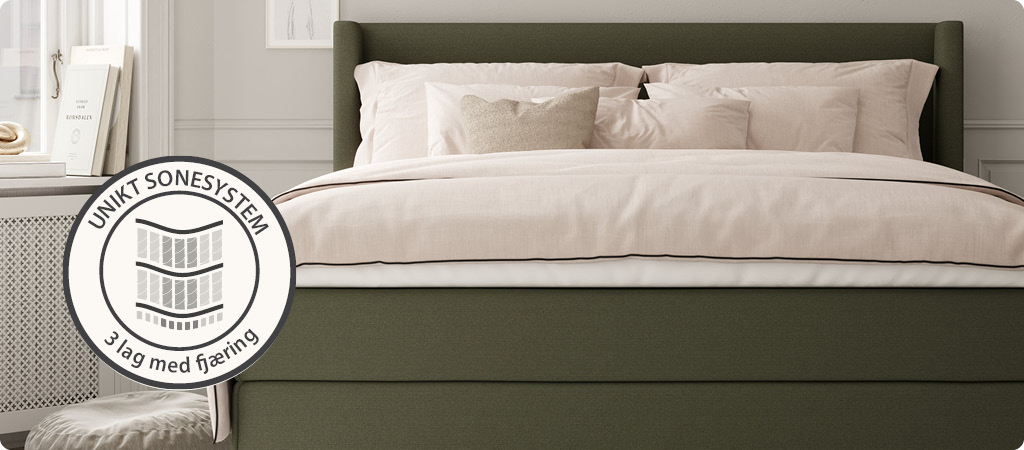 Tre lag soner og fjæring