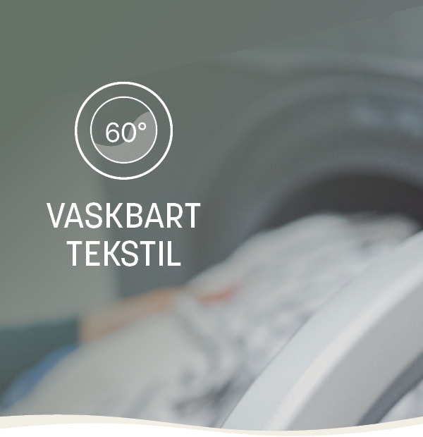 Vaskbart tekstil